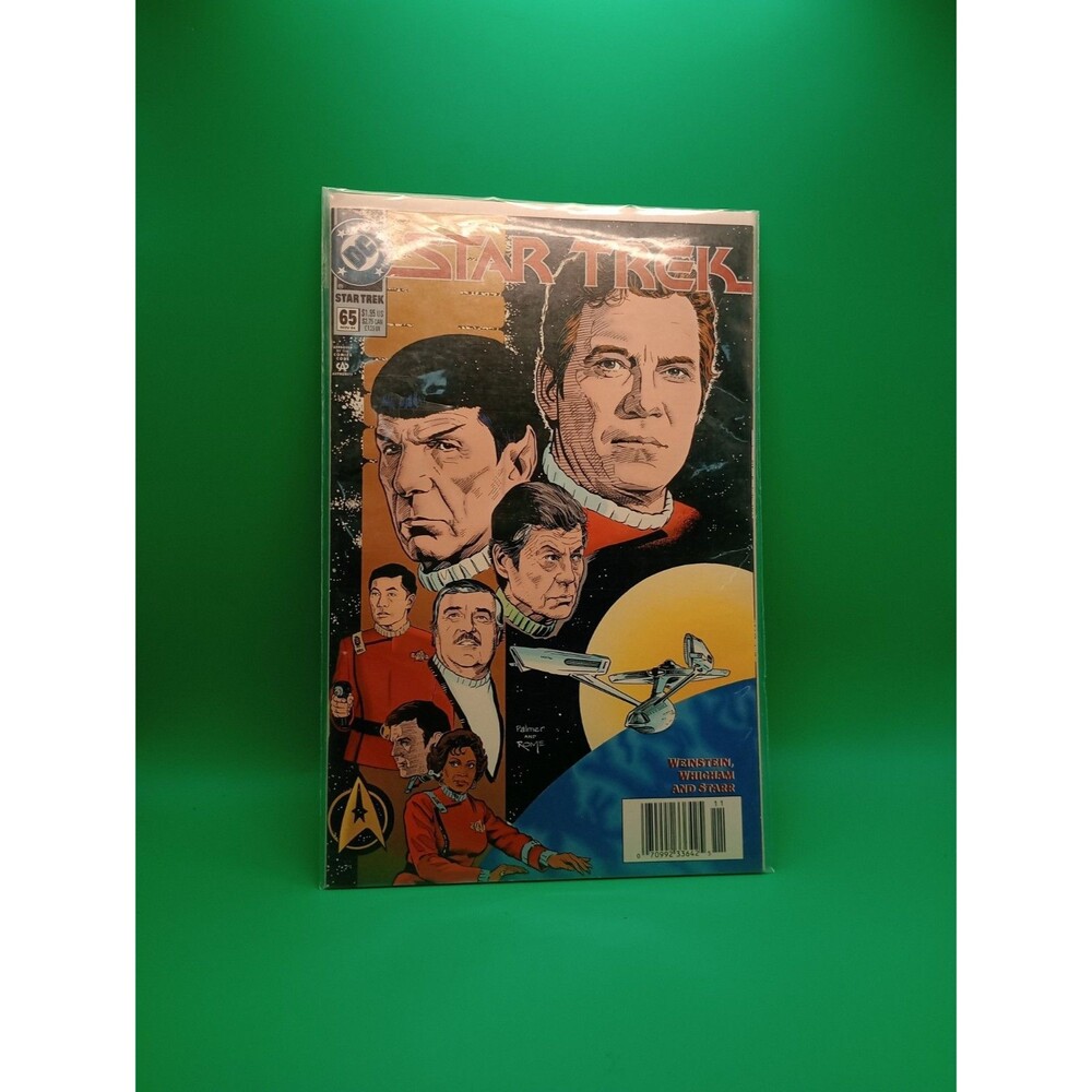 Star Trek Dc Comic Book By Weinstein, Whigham And Star